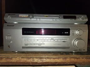 Pioneer dom�c� kino Pioneer AV Recevier VSX - D512 + DVD DV 2750, (2)
