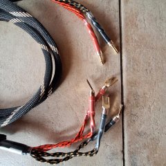 YYAUDIO reproduktorov� kabel Bi - wire 2x2m (2)