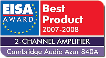 EISA Award - Cambridge Audio Azur 840 A